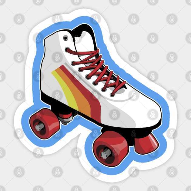 Retro Roller Skate Sticker by Styleuniversal